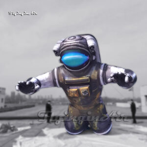 Modelo de astronauta hinchable gigante personalizado para eventos al aire libre