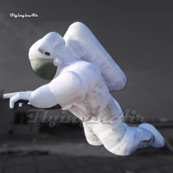 Modelo hinchable gigante de astronauta blanco (6 metros)