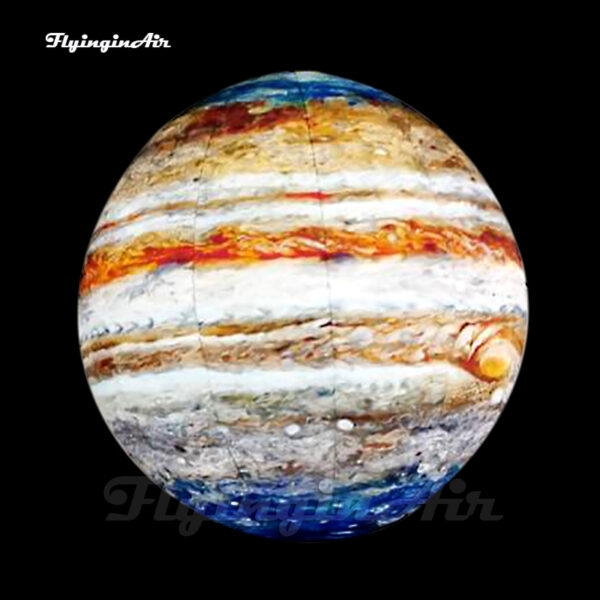 Esfera planetaria inflable colgante personalizada de 1.5 metros