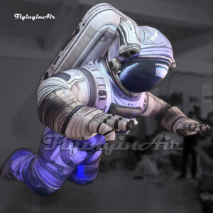 Astronauta hinchable gigante personalizado con luces LED - Decoración premium para fiestas