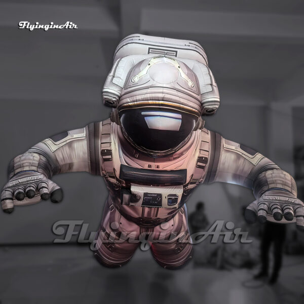 Astronauta hinchable gigante personalizado con iluminación LED - Decoración escénica premium