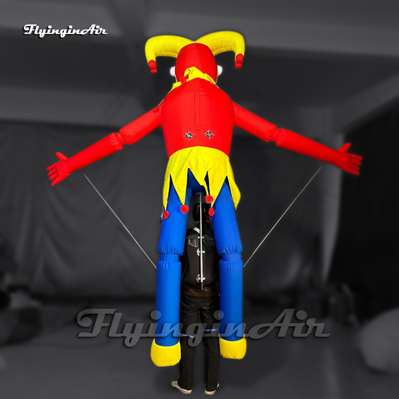 Muñeco hinchable gigante de payaso de 3.5 metros con mando a distancia (personalizable)