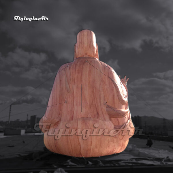 Réplica de la estatua inflable gigante al aire libre del Buda para la decoración del parque