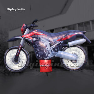 Modelo de moto inflable publicitaria personalizada para evento