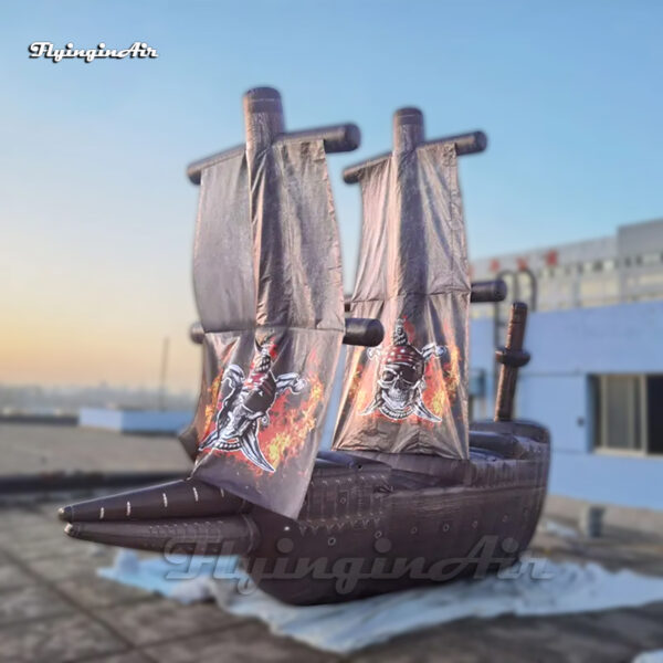 modelo de barco pirata inflable gigante