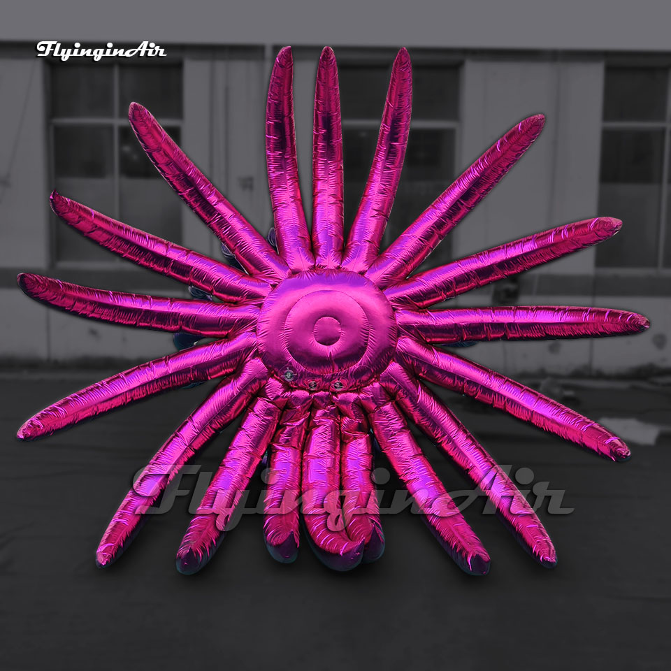 Traje Inflable Portátil Púrpura Brillante para Espectáculos de Carnaval3