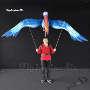 Pelícano Inflable para Desfiles - Títere de Animal Marino1