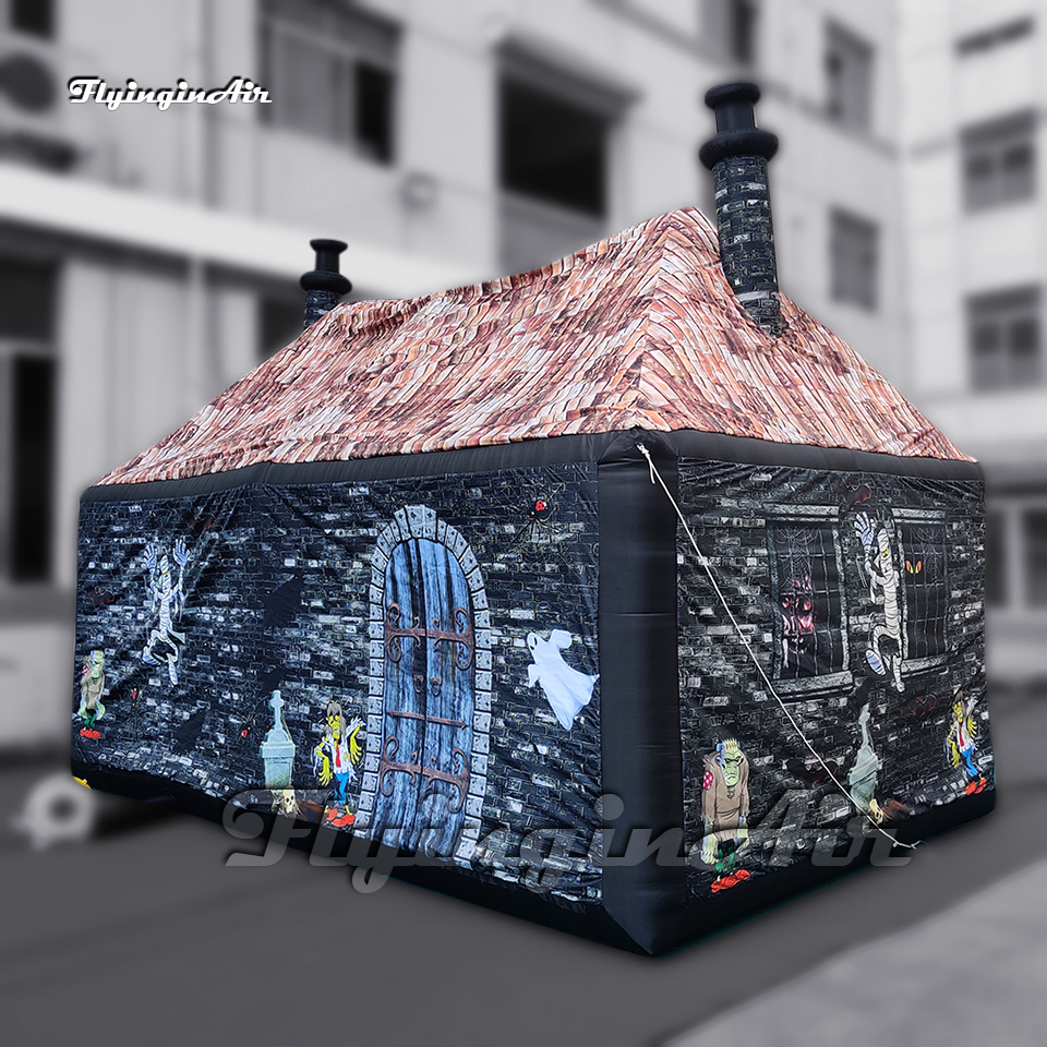 Casa encantada inflable de Halloween3