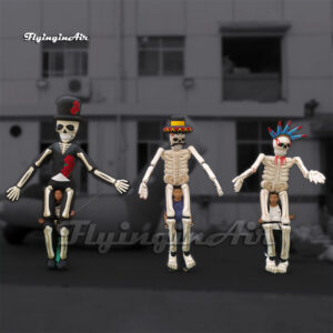 Marioneta esqueleto inflable controlable para caminar (múltiples estilos)