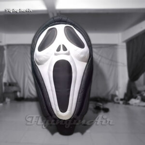 Fantasma Inflable Gigante Colgante (3m Altura) - Personaje Ghostface de la película "Scream" para Decoración de Fiestas de Halloween
