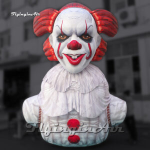 Pennywise inflable gigante para decoración de jardín en Halloween1