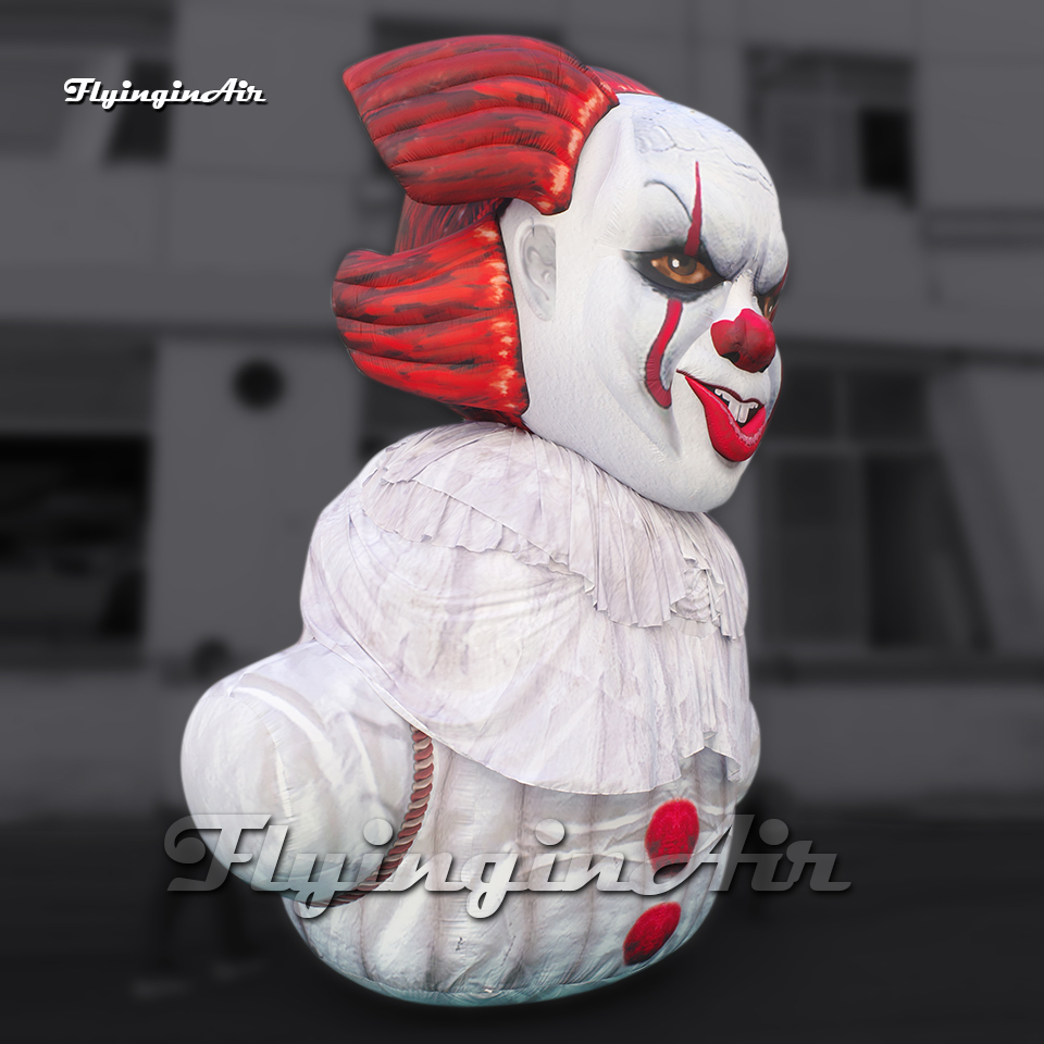 Pennywise inflable gigante para decoración de jardín en Halloween2