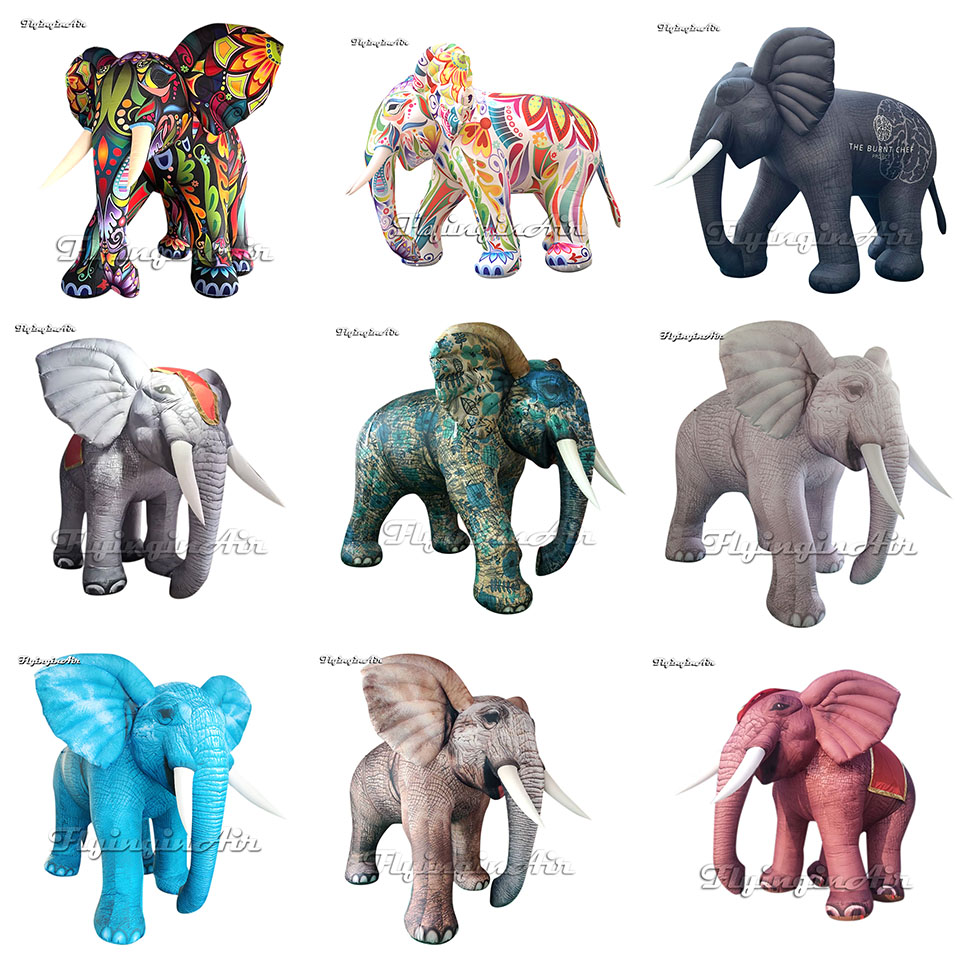 Elefantes inflables gigantes