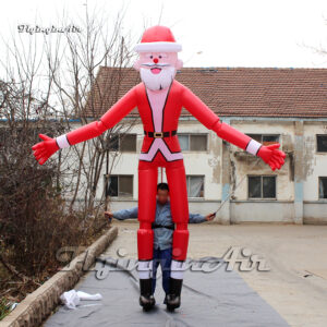 Marioneta de Santa Claus inflable para espectáculos de desfiles navideños1