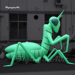 Modelo de Mantis Insecto Inflable Gigante Verde para Decoración de Parques
