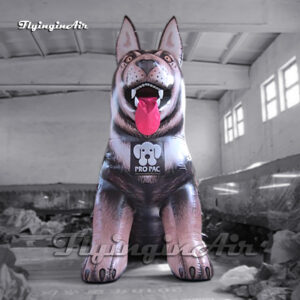 Perro Inflable Gigante Personalizado para Publicidad (4m Altura) - Para Eventos al Aire Libre
