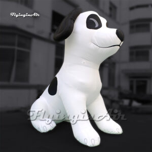 Modelo de Cachorro Inflable Gigante Blanco (4m Altura) - Para Eventos de Tiendas de Mascotas