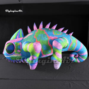Modelo de Camaleón Animal Inflable Gigante