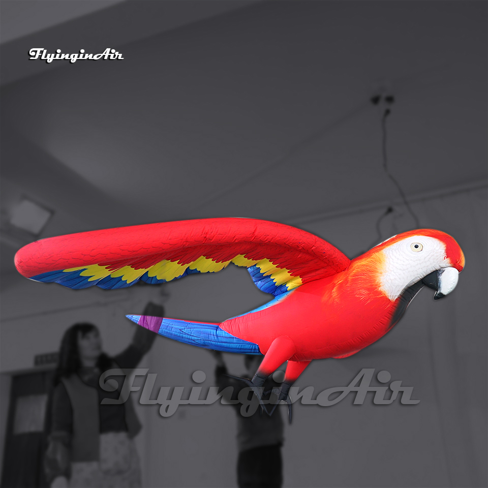 Globo de guacamayo/loro inflable gigante colgante