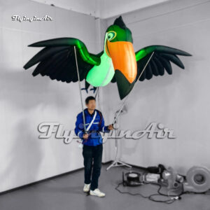 Marioneta de Tucán Toco Inflable Gigante Controlable - Para Espectáculos de Desfile