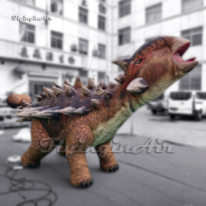Modelo de Dinosaurio Herbívoro Anquilosaurio Inflable Gigante